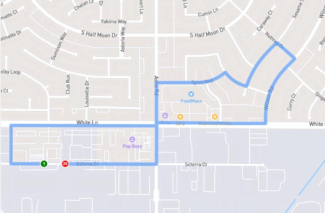 Bakersfield Southwest DMV dmv driving test routes map