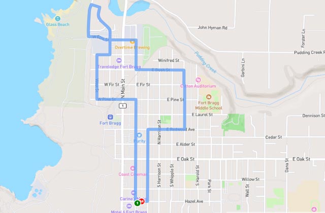 Fort Bragg DMV dmv driving test routes map