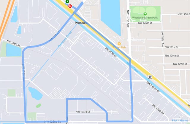 Hialeah dmv driving test routes map